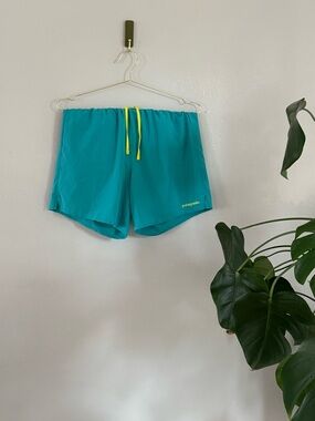 Patagonia Women's Teal Athletic Shorts